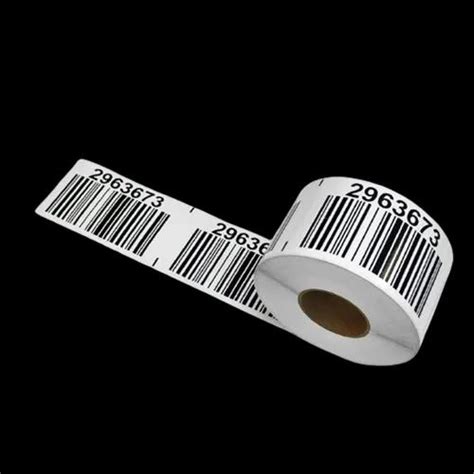 Paper Printed Barcode Label Gsm Gsm Size X Mm At Rs Roll