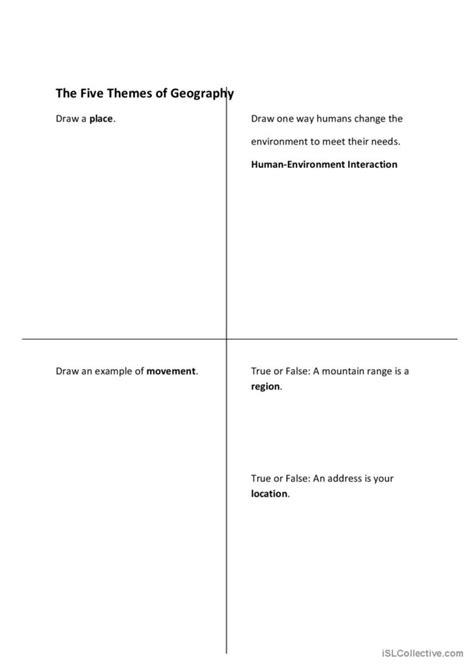 5th Grade Geography Worksheets Free Printables Education