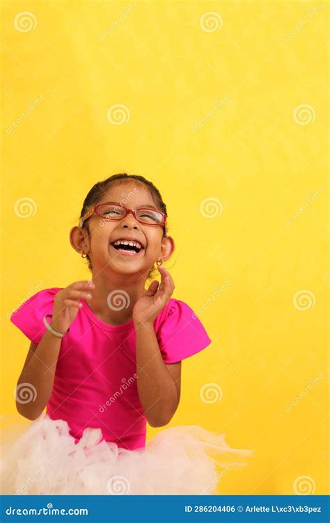 Year Old Brunette Latina Girl Enjoys Her Ballerina Costumes And Is Very Happy To Practice