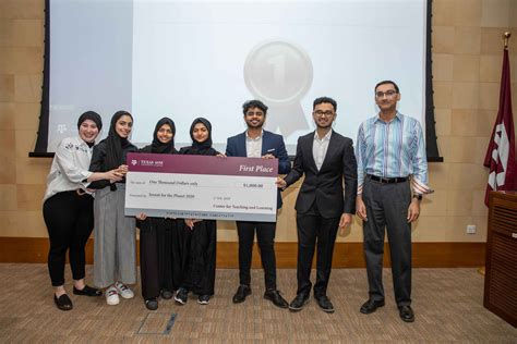 Texas A&M at Qatar students innovate solutions to global challenges ...