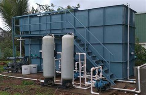 Semi Automatic Containerized Plug And Play Compact Sewage Treatment