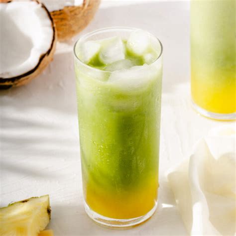 Matcha Pineapple Drink Starbucks Inspired Takes Two Eggs