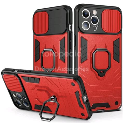 Jual Infinix Hot 12 Play Casing Armor Slide Transformer Ring Case