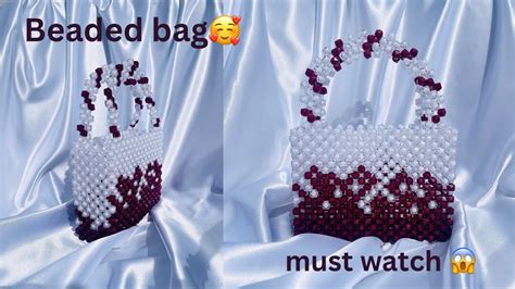 Beaded bag tutorial || part 1 - YouTube