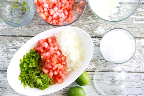 Homemade Pico De Gallo Recipe Simply Being Mommy