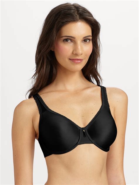 Wacoal Basic Beauty Full Figure Seamless Bra in Black | Lyst