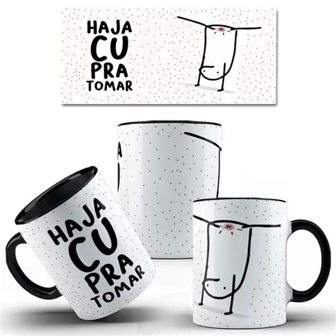 Caneca Flork Haja Cu Pra Tomar Infinity Geek Store