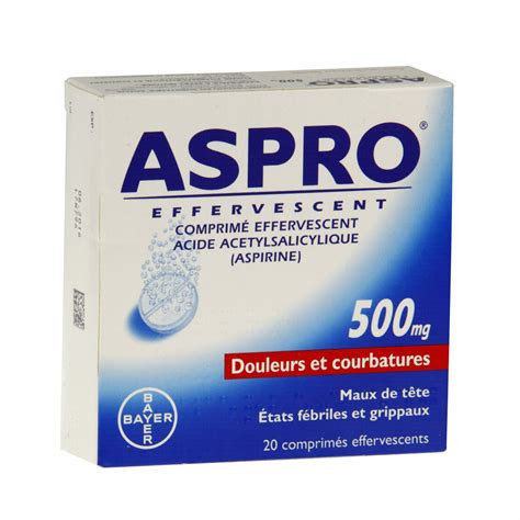 Aspro Effervescent Comprim S Pharmacie Plan De Campagne