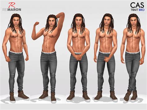 The Sims Resource Pose For Men CAS Pose Set 3