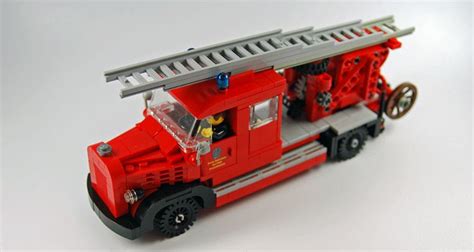 Lego Moc Mercedes Lf Feuerwehr Der Stadt Gunzenhausen