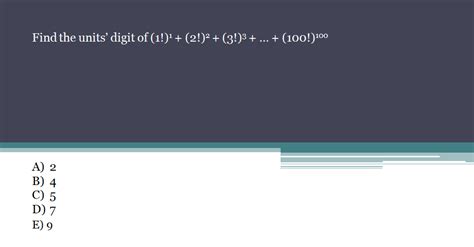 Gmat Questions Of The Day 2 Factorials And Units Digit Rgmatpreparation