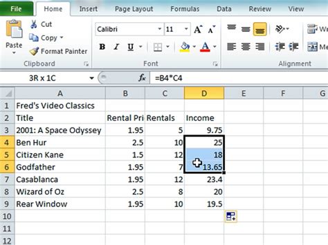 How To Do Calculations In Excel 2010 Software Tech Tutorials