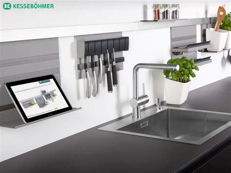 Kesseböhmer Linero Mosaiq 600 1800 Mm Titanium Grey Rails System