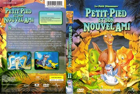 Jaquette Dvd Le Petit Dinosaure Vol Petit Pied Et Son Nouvel Ami