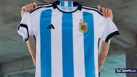 Camiseta De La Selección Argentina Mundial Qatar 2022 Adulto