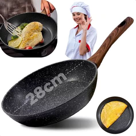 Frigideira Ceramica Antiaderente Funda Cooktop Indução Gás Frete grátis