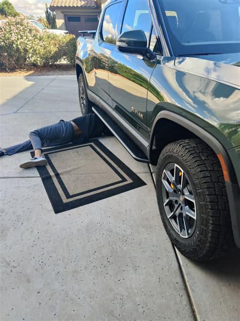 Installed The Team 1ev Rmaxx Running Boards And Rock Sliders For Rivian R1t Today Rivian Forum