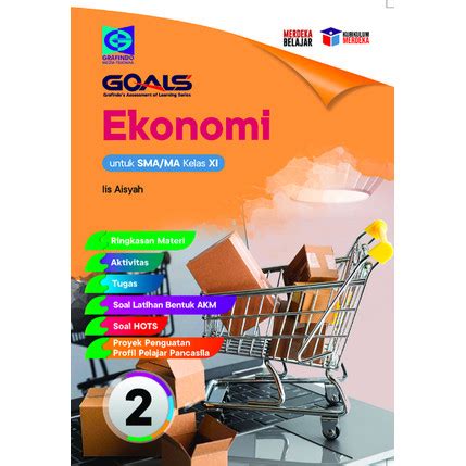 Jual Buku GOALS Ekonomi SMA Kelas 11 Kurikulum Merdeka Grafindo Kota