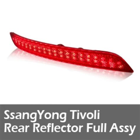 Tivoli Gogocar Ssangyong Tivoli Rear Bumper Led Reflector Full Kit