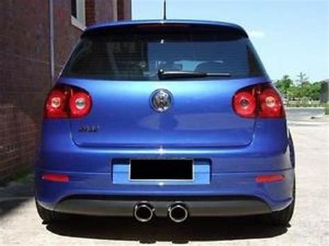 Vw Golf V 5 R32 Gti Gt Tdi Heckansatz Heck Heckschürze Stoßstange Edition 30