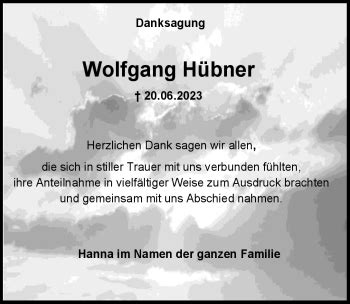 Traueranzeigen Von Wolfgang H Bner Schwarzw Lder Bote Trauer