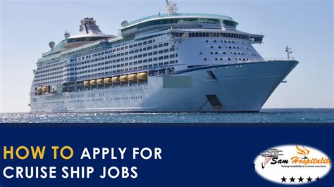 How To Apply For Cruise Ship Jobs Easily