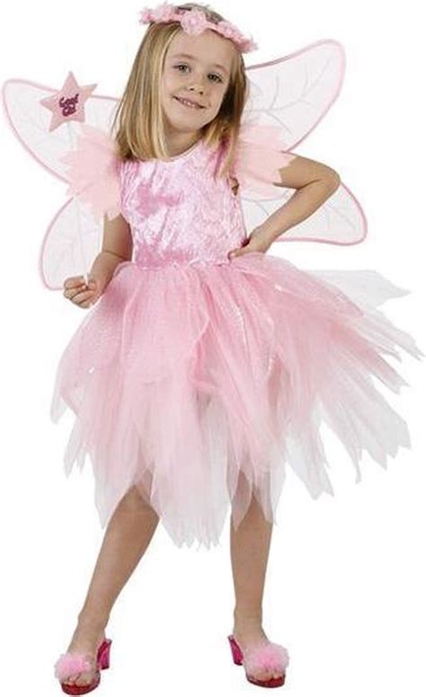 Atosa Costume De Fée Rose Pour Fille 116 128 5 6 Ans