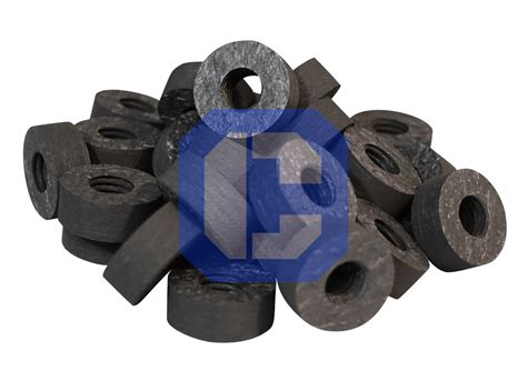 Cfc Round Nuts Carbon Fiber Composites In Stock Ceramaterials