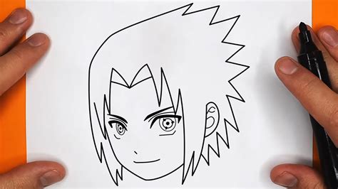 Como Dibujar A Sasuke Uchiha Naruto Shippuuden Paso A Paso F Cil Y