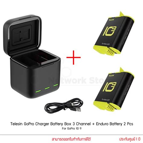 Telesin Gopro Rechargeable Enduro Battery For Gopro Hero Charger