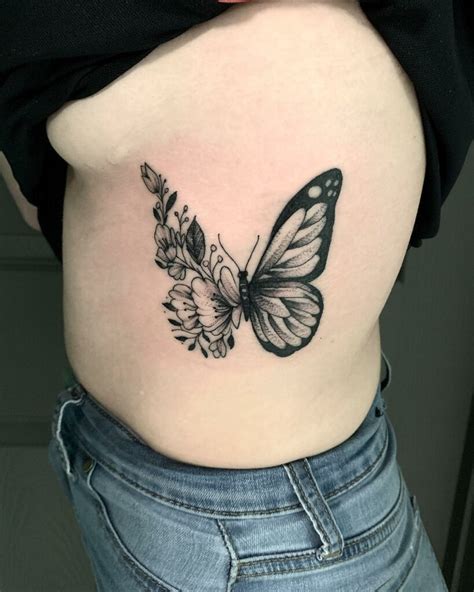 11 Butterfly Rib Tattoo Ideas That Will Blow Your Mind