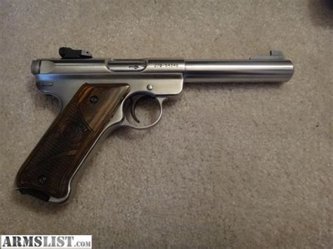 Armslist For Sale Lnib Stainless Ruger Mark Iii 60th Anniversary Edition 22lr