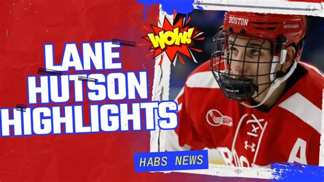 Habs Prospect Lane Hutson Highlights Youtube