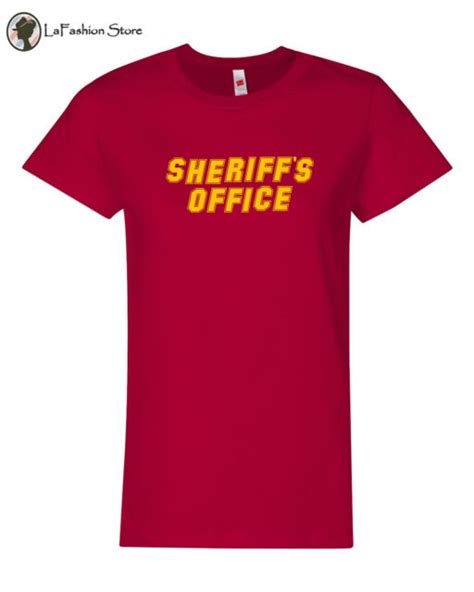 Sheriffs Office Ladies Law Enforcement T Shirts S 5xl Ebay