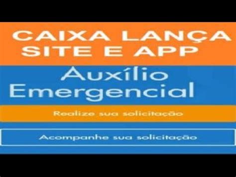 CAIXA LANÇA SITE E APLICATIVO PARA SOLICITAR AUXÍLIO EMERGENCIAL DE R