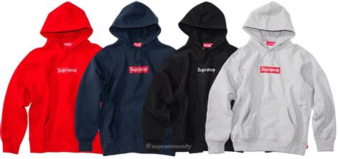 Swarovski Box Logo Hooded Sweatshirt Spring Summer 2019 Supreme