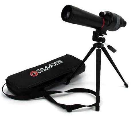 Simmons Model 1211 25 X 50 Spotting Scope And Tripod