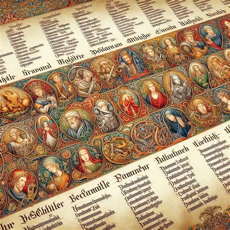 Nomes Da Idade Medieval - Medieval Names: 200 Popular Names And Their Meanings