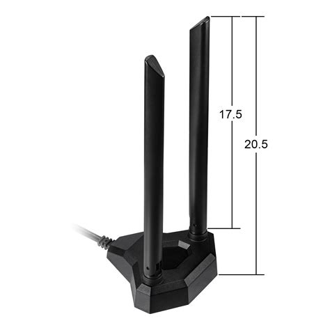 Dual Antenna Dbi Omni Directional Rp Sma For Indoor Wifi Wireless