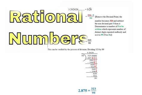 Decimals That Are Rational Numbers