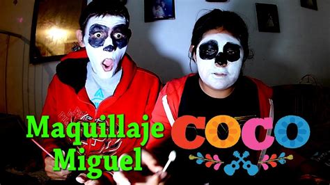 RETO MAQUILLAJE INSPIRADO EN LA PELICULA COCO DIA DE MUERTOS 2018 YouTube