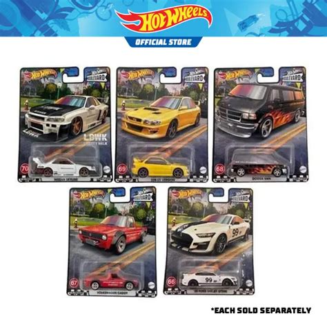 Hot Wheels Boulevard Collection Volkswagen Caddy Subaru Impreza B Sti Ford Shelby
