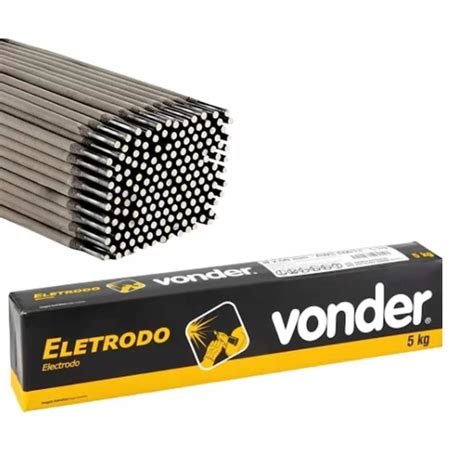 Eletrodo Para Solda AWS E6013 2 5MM 5kg Vonder Grupo Mandelli