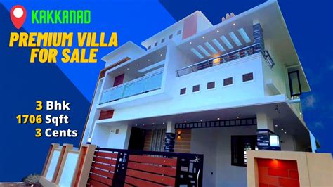 Premium Bhk Villa For Sale In Kakkanad Near Vazhakkala Youtube