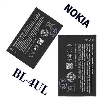 NEW Nokia BL 4UL Battery 1200 MAh FOR NOKIA ASHA 225 230 3310 2017