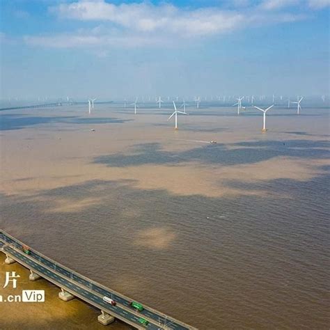 The Donghai Bridge Wind Farm Is A 102 Mw Offshore Wind Farm Located