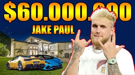 Asi Es La Vida Lujosa De Jake Paul Mansiones Fortunas Coches Youtube