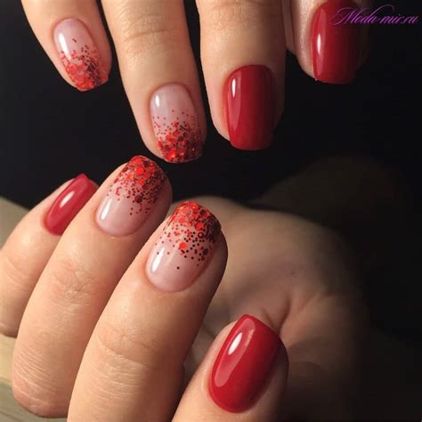 24 Bold Red Acrylic Nail Styles Youll Adore