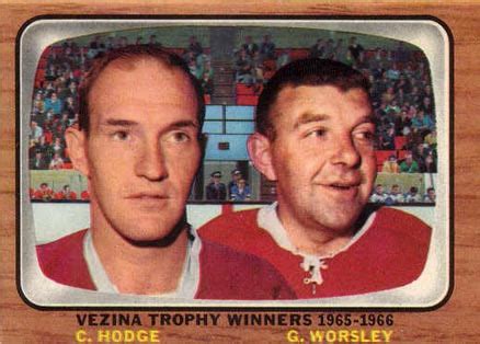 1966 Topps Vezina Trophy #65 Hockey - VCP Price Guide