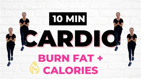 Min Cardio Workout For Women Over Burn Fat Calories Fast